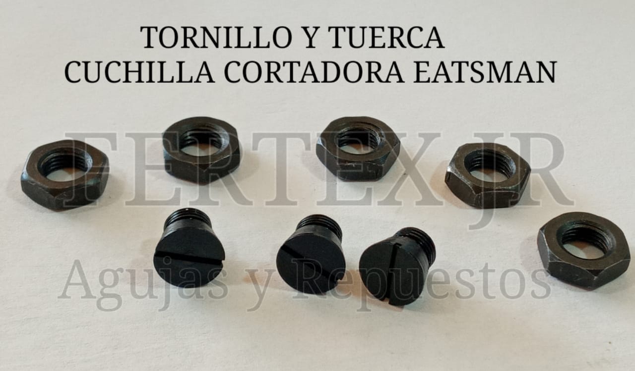 Tornillos y Tuerca - Cuchilla Cortadora Eatsman